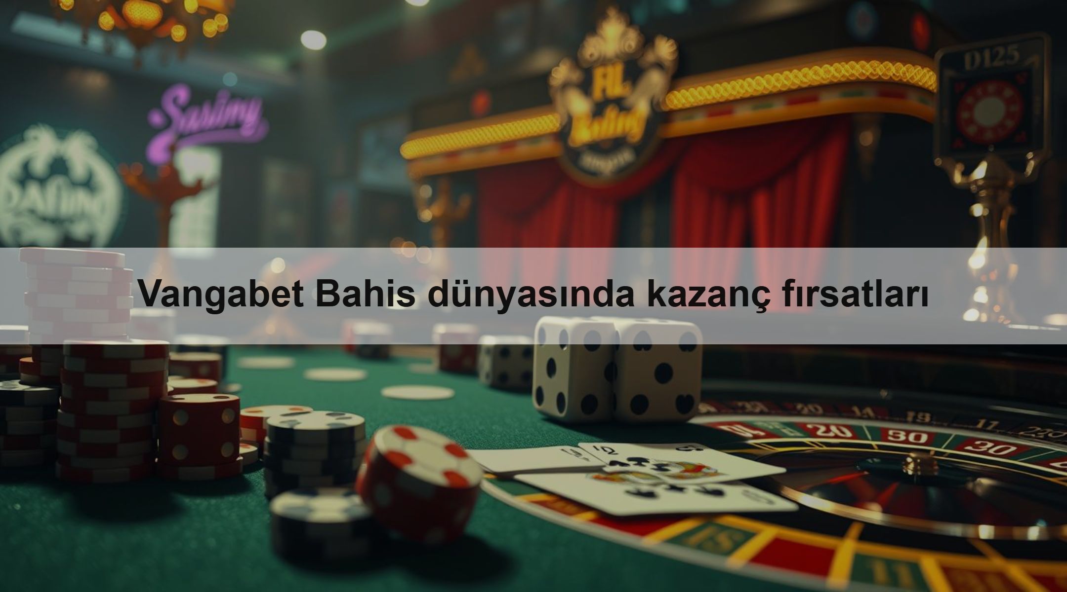 Vangabet Bahis dünyasında kazanç fırsatları